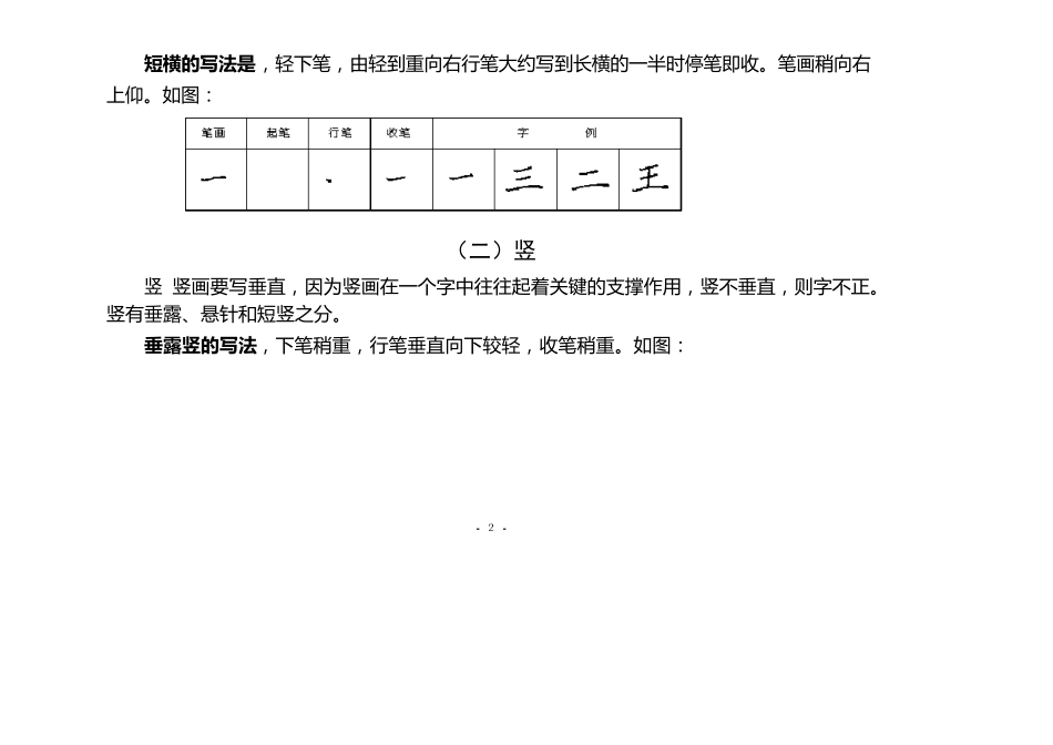汉字基本笔画书写规则_第2页