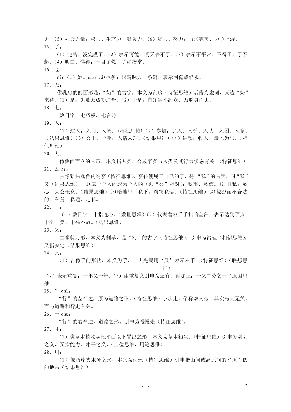 汉字根字及其释义_第2页