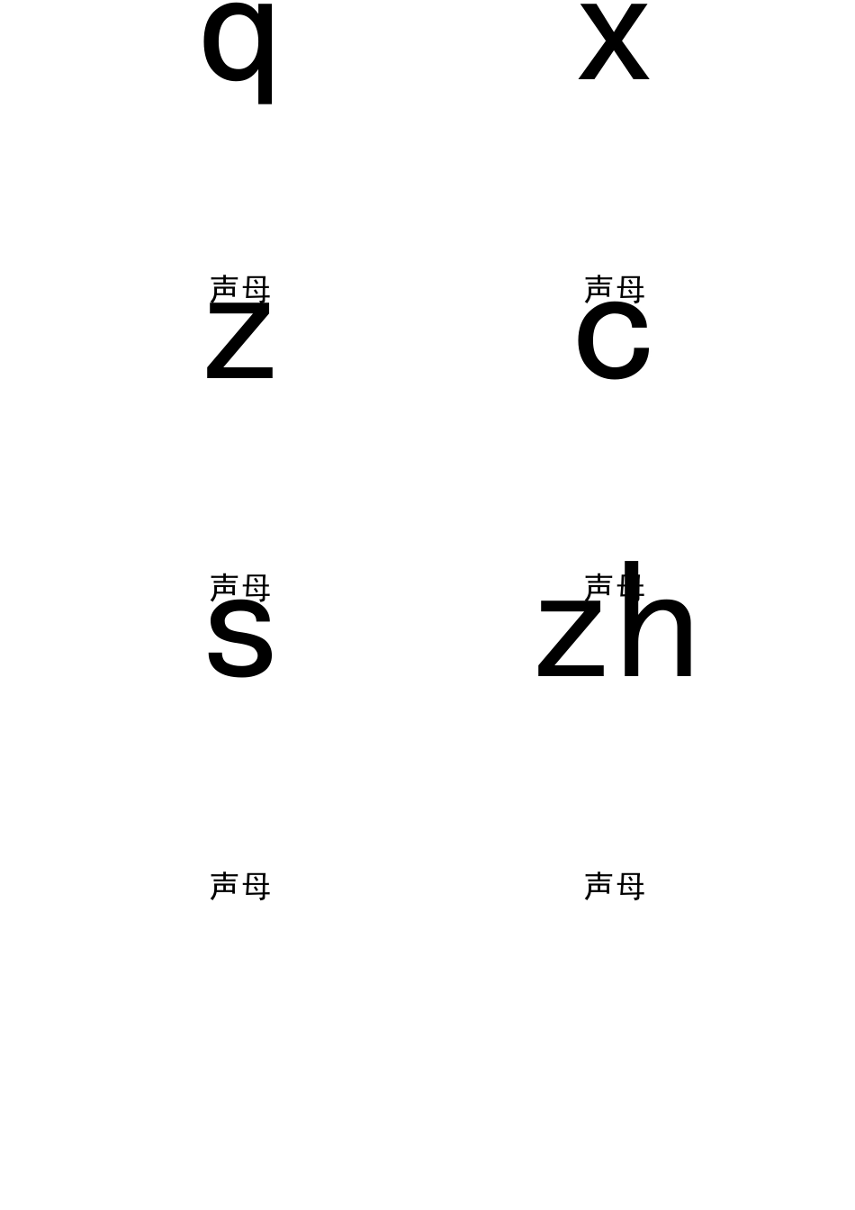 汉语拼音卡片打印版拼音卡片_第3页
