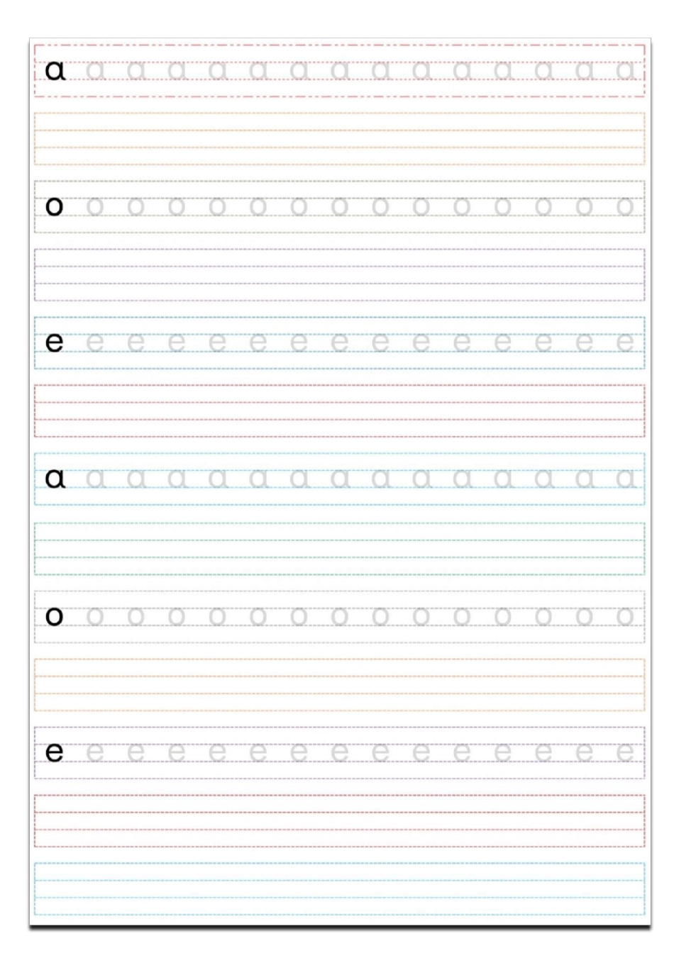 汉语拼音字母汉语拼音表手写体字体字帖描红临摹_第1页