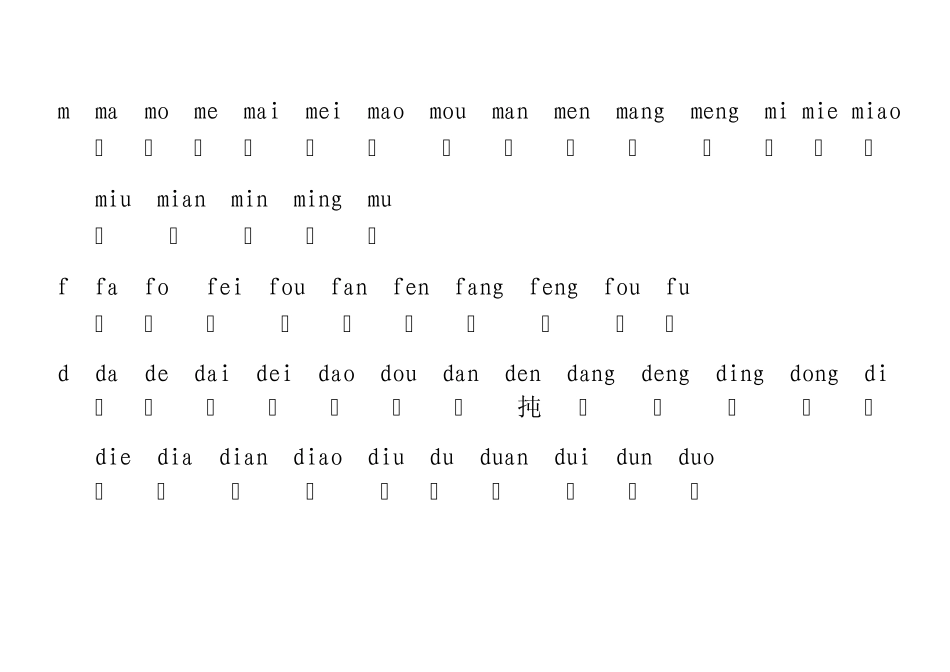 汉语拼音读法_第3页