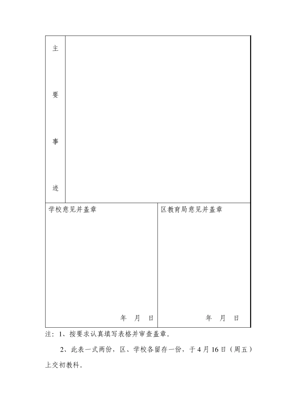 江岸区小学“两型”小公民登记表_第3页