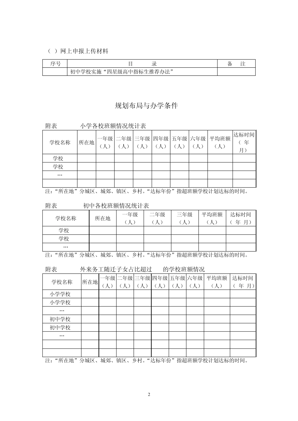 江苏省义务教育优质均衡发展督导评估自评表(2012)_第3页