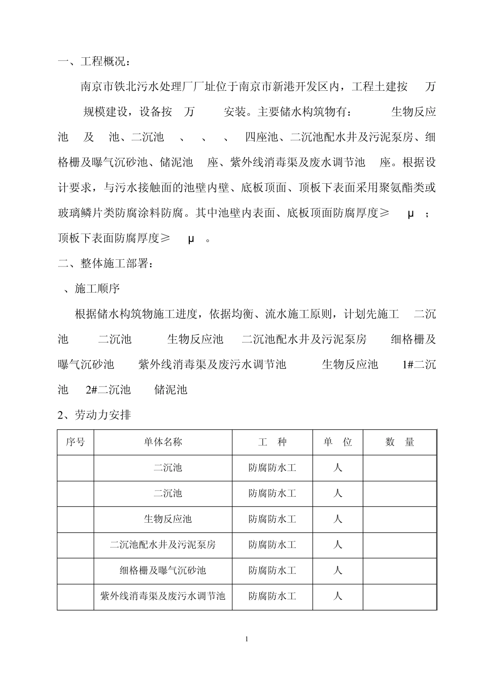 池壁防腐涂料施工方案_第2页