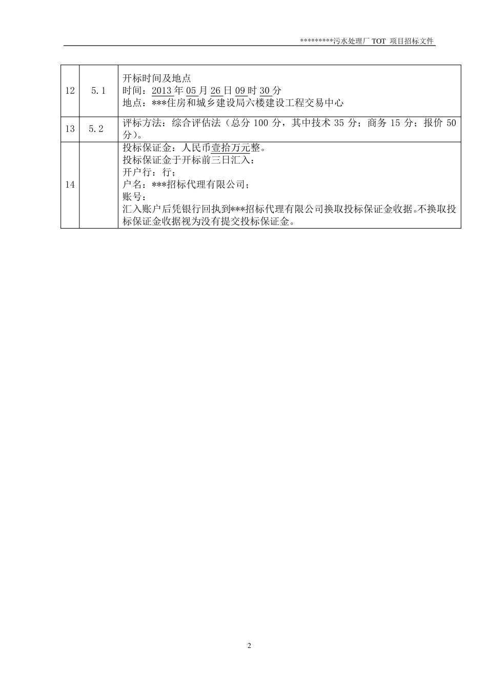 污水处理厂TOT项目招标文件版本_第3页