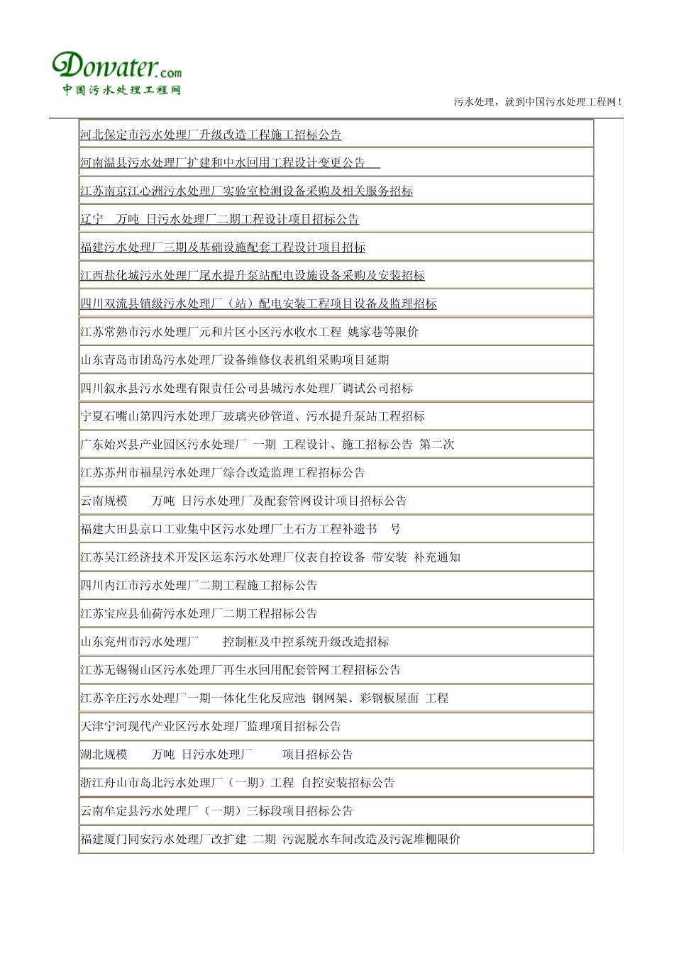 污水处理厂工程招标_第2页