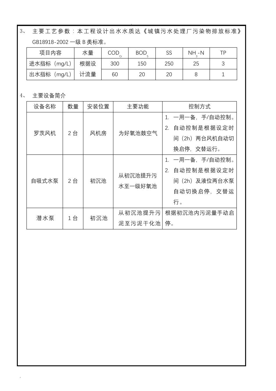 污水处理厂运行手册_第3页