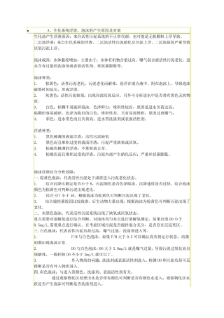 污水处理常见调试过程异常处理