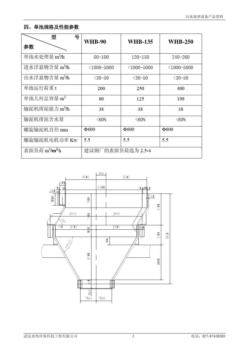 污水处理设备选型参数_第3页