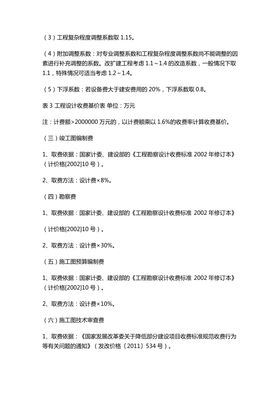 污水处理设计取费标准_第2页