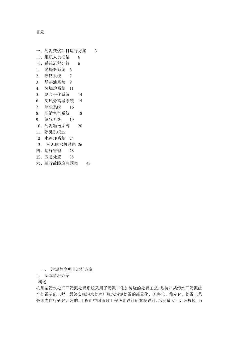 污泥焚烧运行方案_第2页