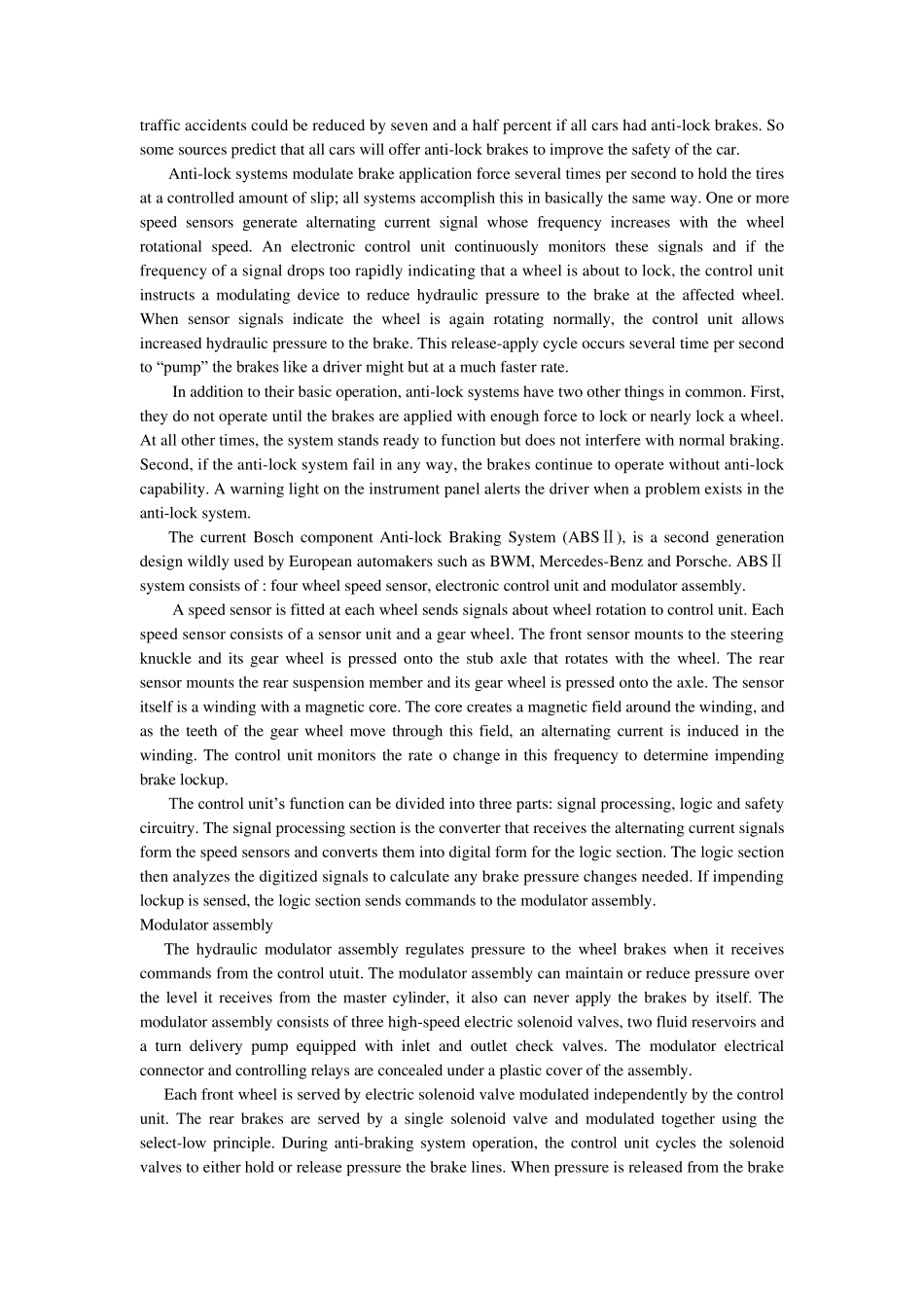 汽车制动系统英文文献及翻译)_第3页