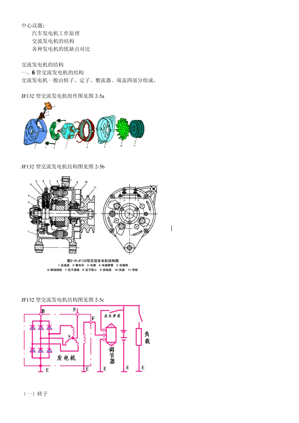 汽车发电机工作原理_第1页