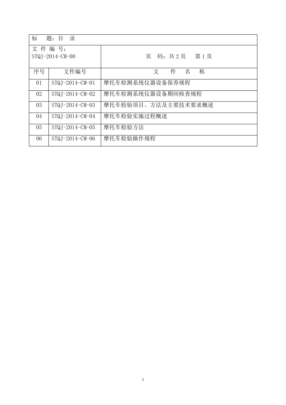 汽车摩托车检测线作业指导书_第2页