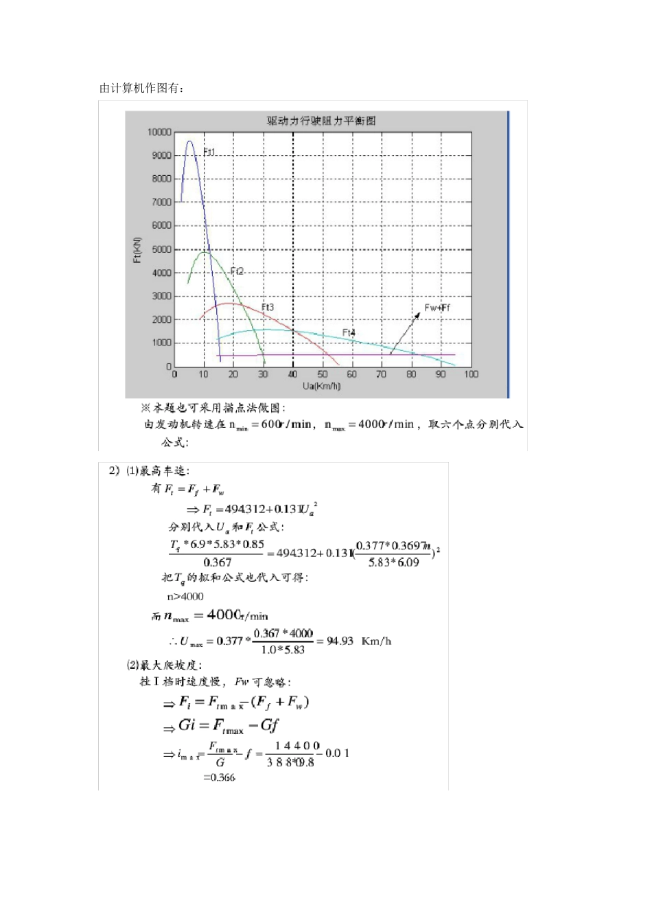 汽车理论第五版课后习题答案_第2页