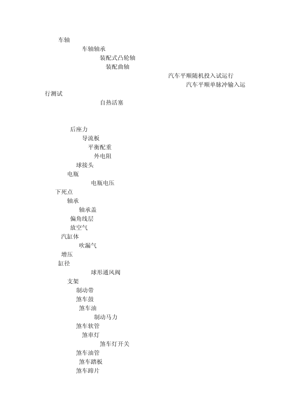 汽车相关词汇短语_第2页