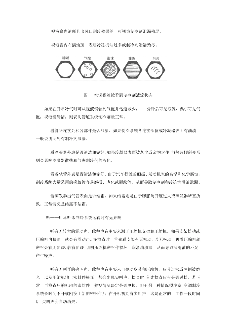 汽车空调故障诊断与排除方法_第3页
