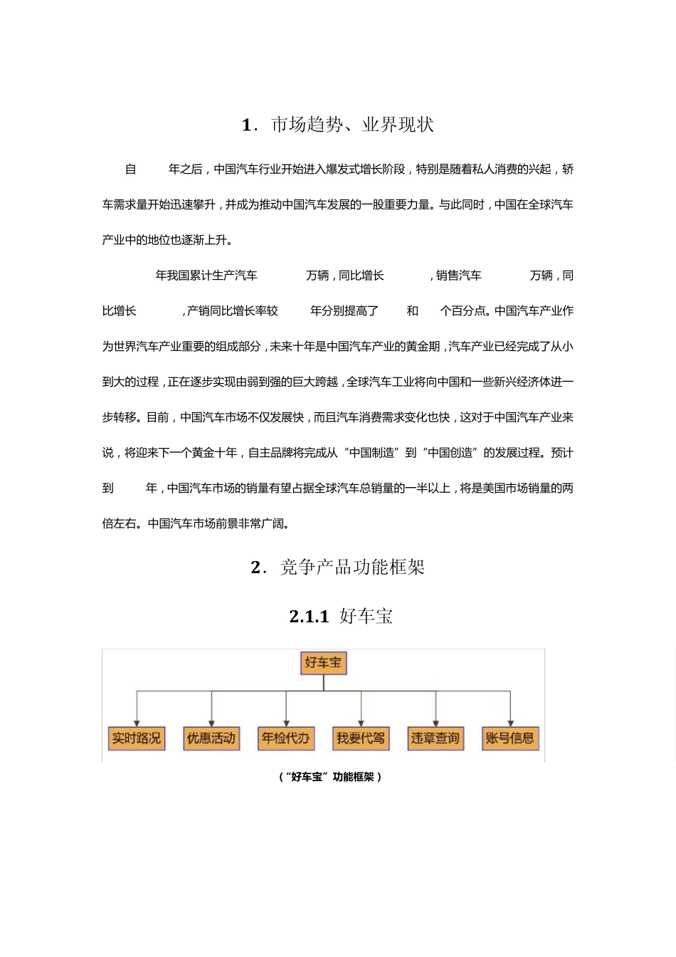 汽车行业竞品分析报告_第3页