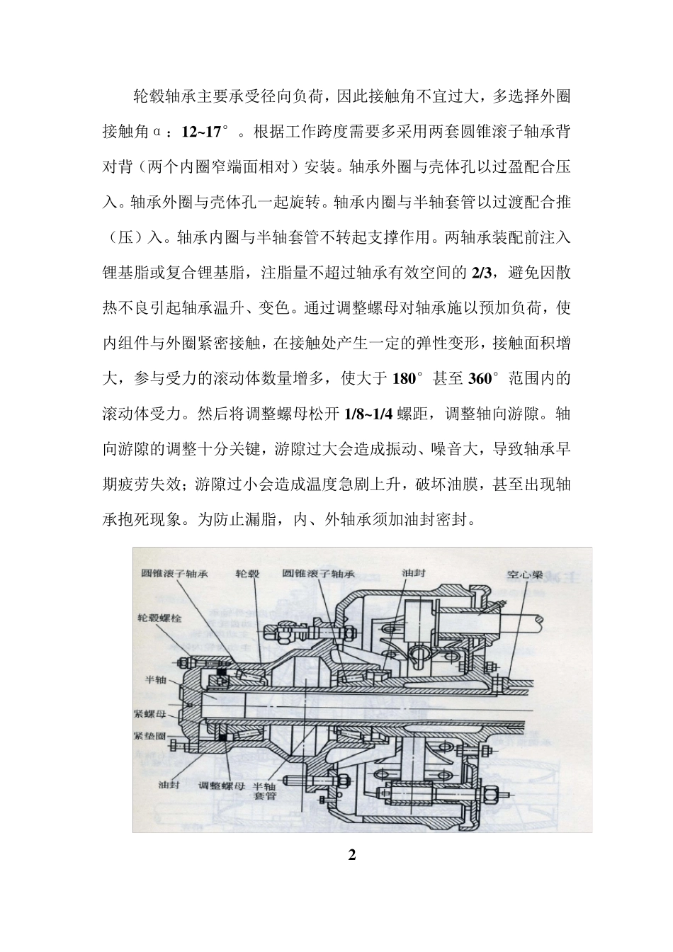 汽车车桥轮毂轴承_第2页