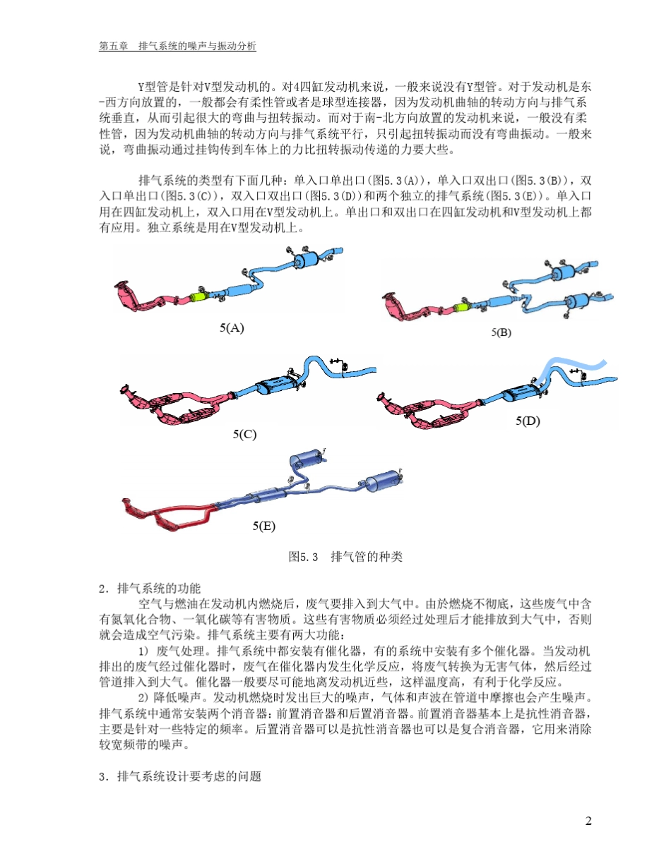 汽车进排气系统的噪声与振动第五章_第2页