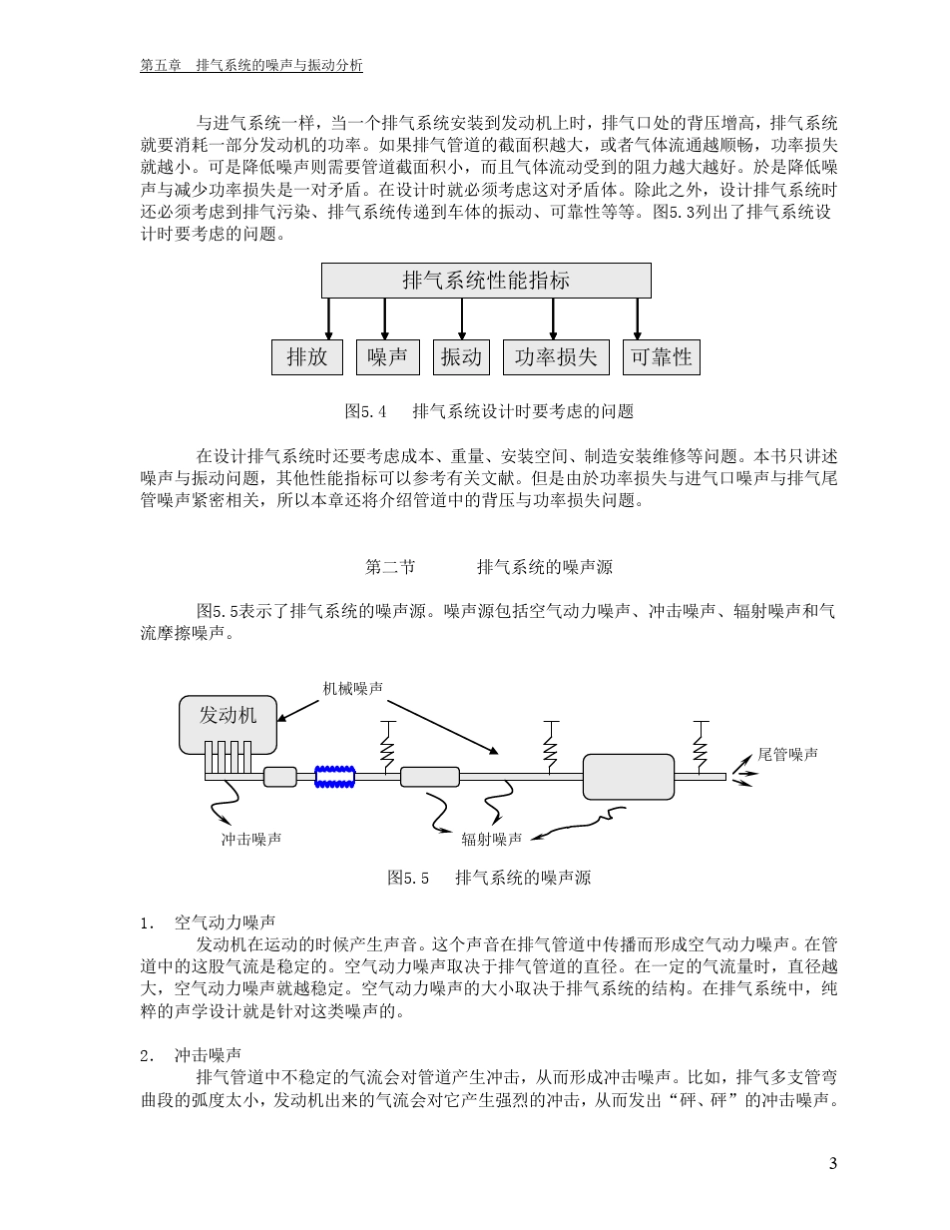 汽车进排气系统的噪声与振动第五章_第3页