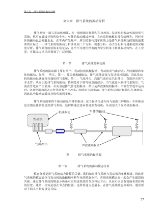 汽车进排气系统的噪声与振动第六章