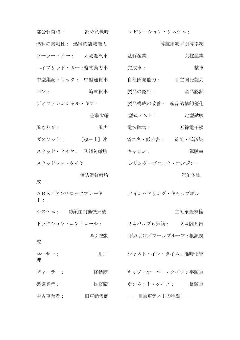 汽车配件日语_第3页