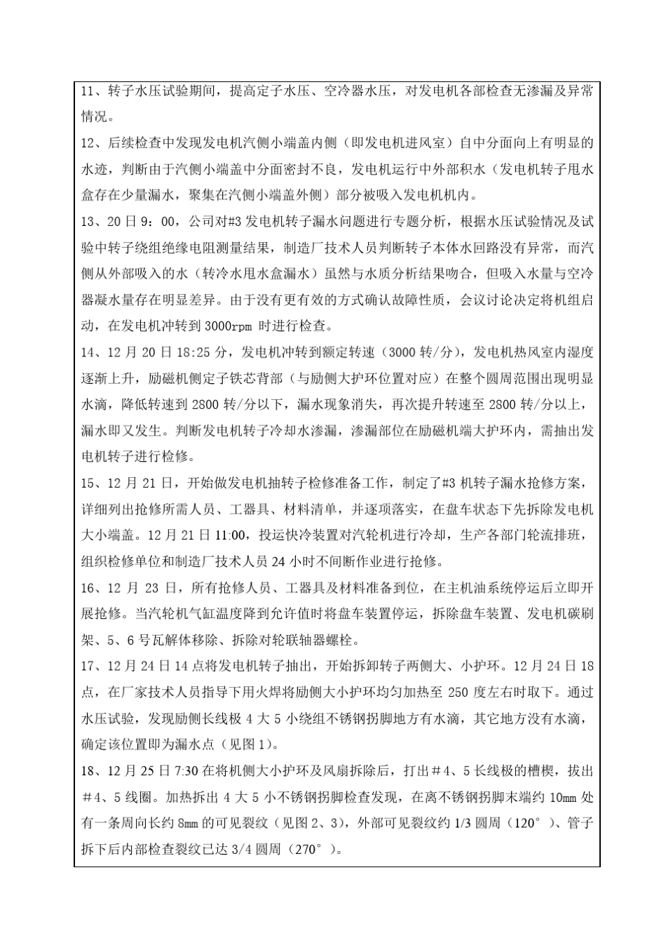 汽轮发现机组发电机转子漏水事故案例分析_第3页