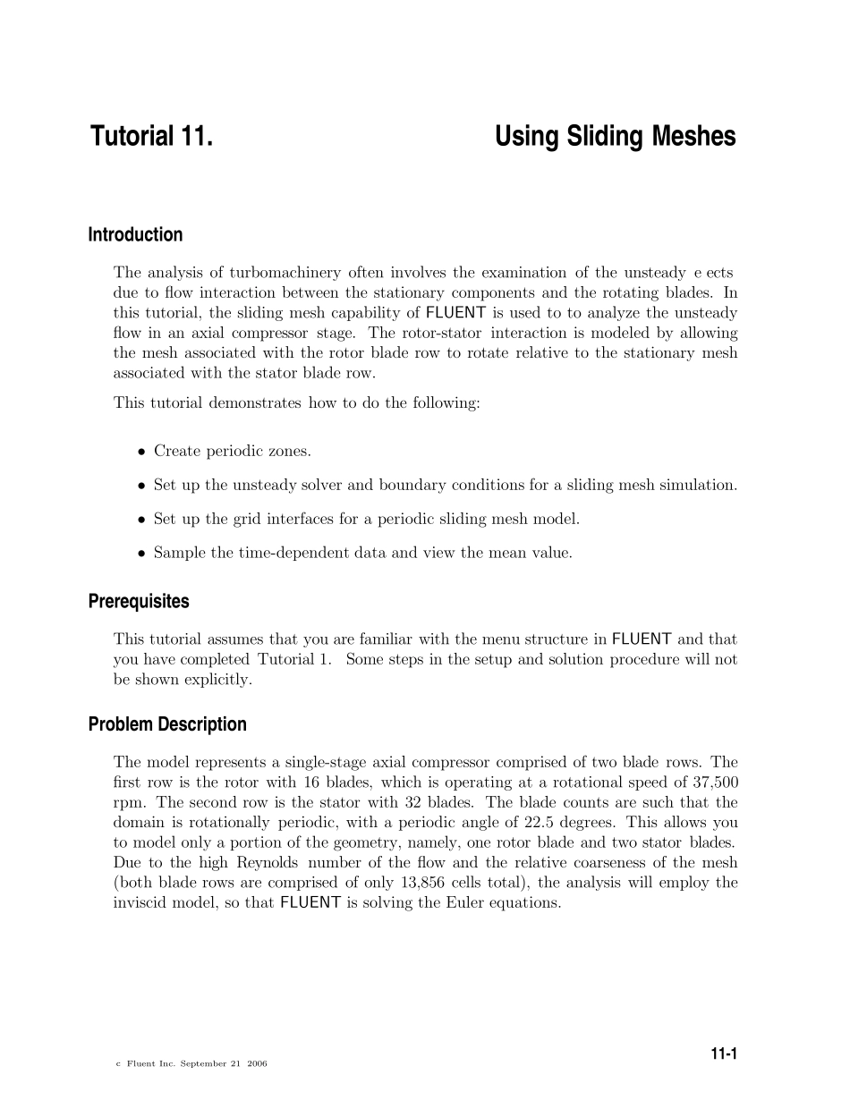 汽轮机fluent模拟算例_第1页