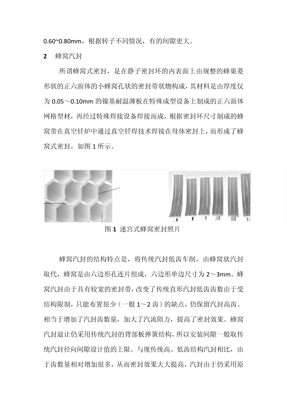 汽轮机各种型式汽封的应用_第3页
