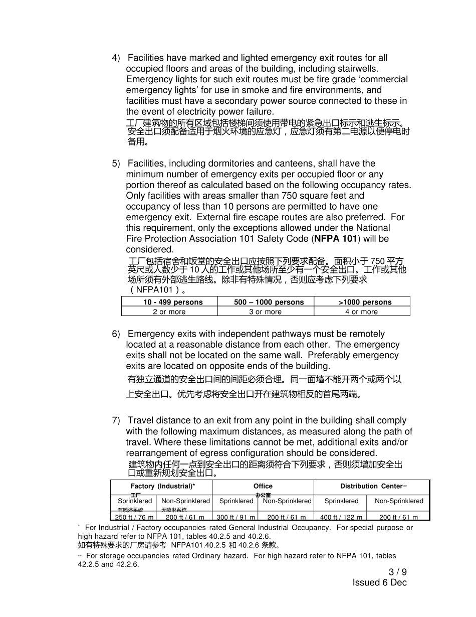 沃尔玛最新消防安全准则_第3页