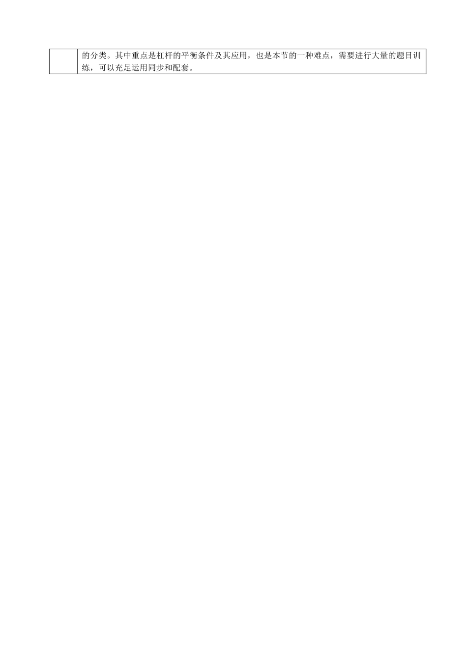 2025年八年级物理全册10.1杠杆的平衡条件教案沪科版_第3页