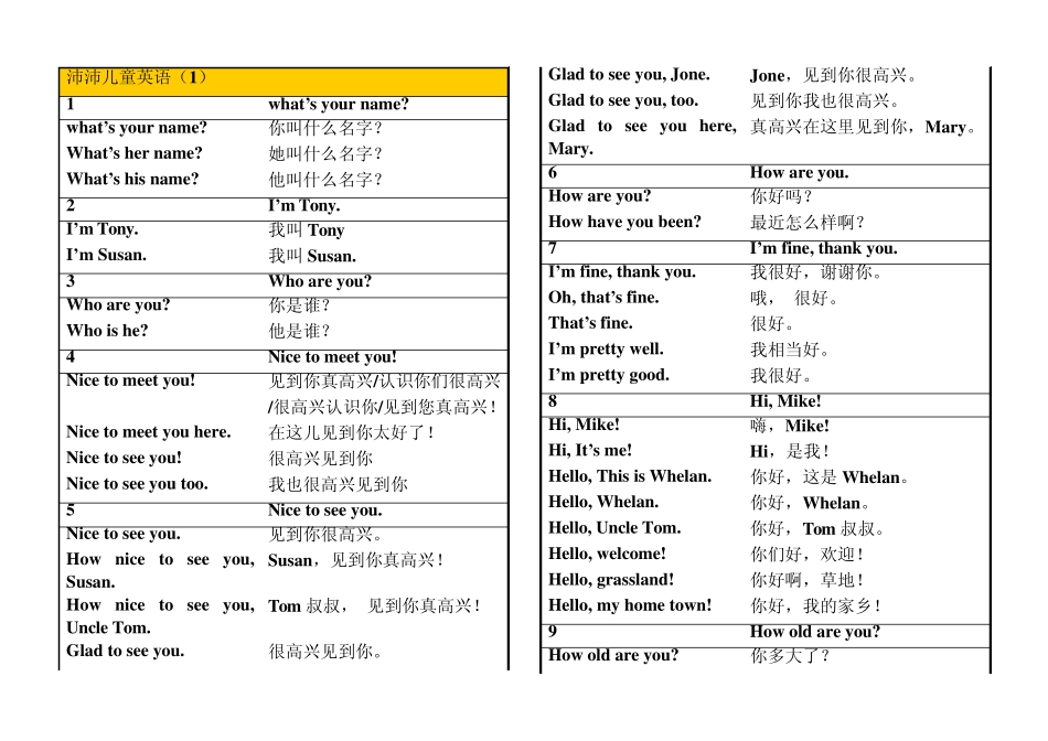 沛沛儿童英语文本_第1页