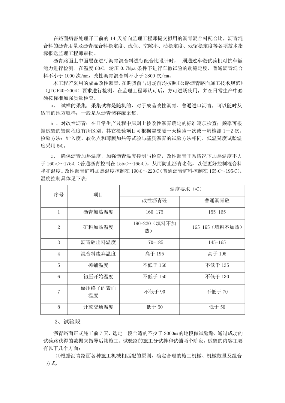 沥青混凝土罩面专项施工方案_第2页