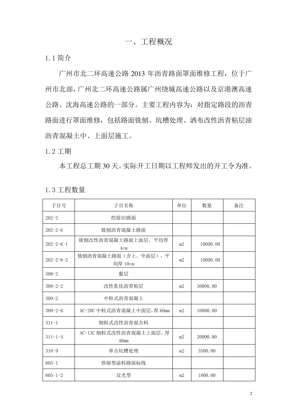 沥青路面修复施工组织方案_第2页