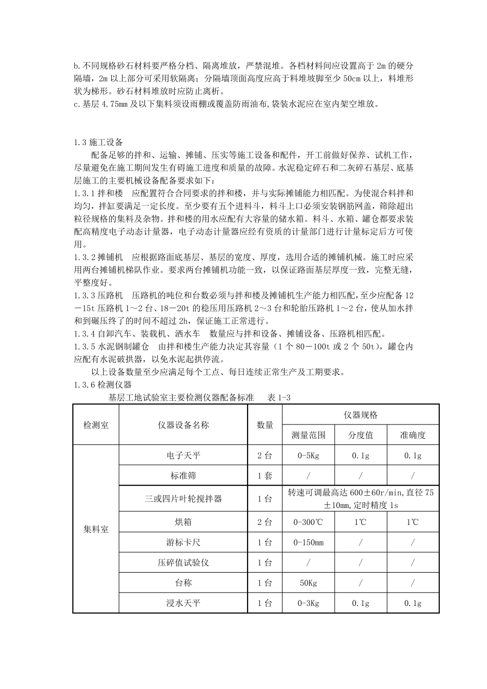 沥青路面底基层、基层专项施工方案_第3页