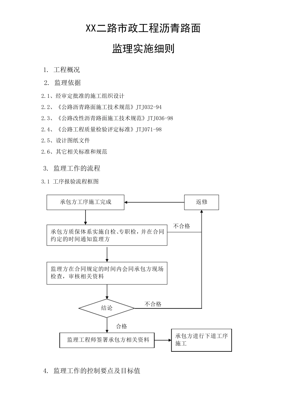 沥青路面施工监理实施细则_第1页
