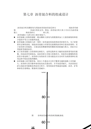 沥青路面用沥青混合料的分类