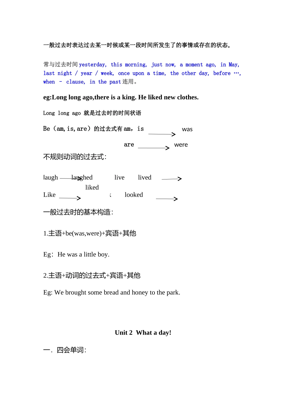 2025年译林版六年级上册知识点梳理_第3页