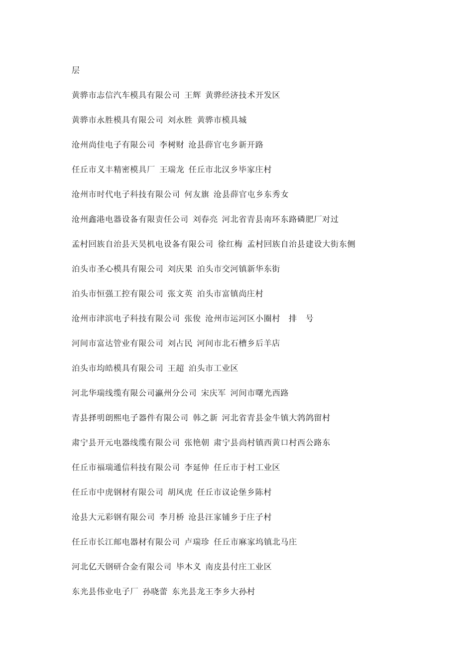 沧州市电子信息产业企业目录_第2页