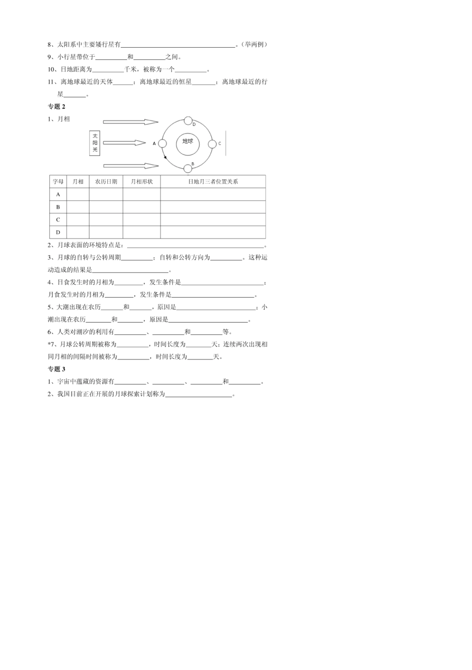 沪教版高中地理知识梳理_第2页