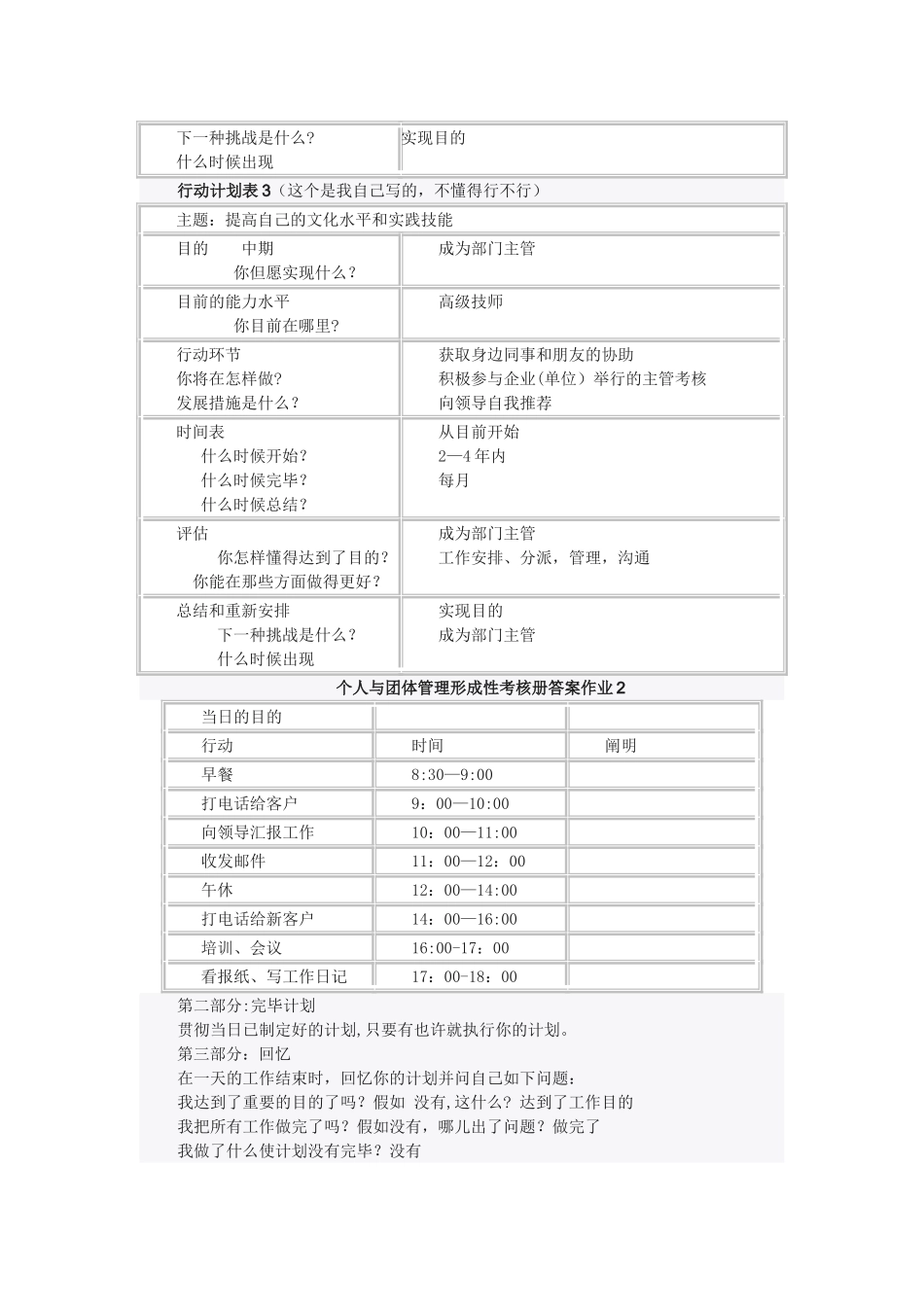 2025年个人与团队管理形成性考核册答案作业_第2页