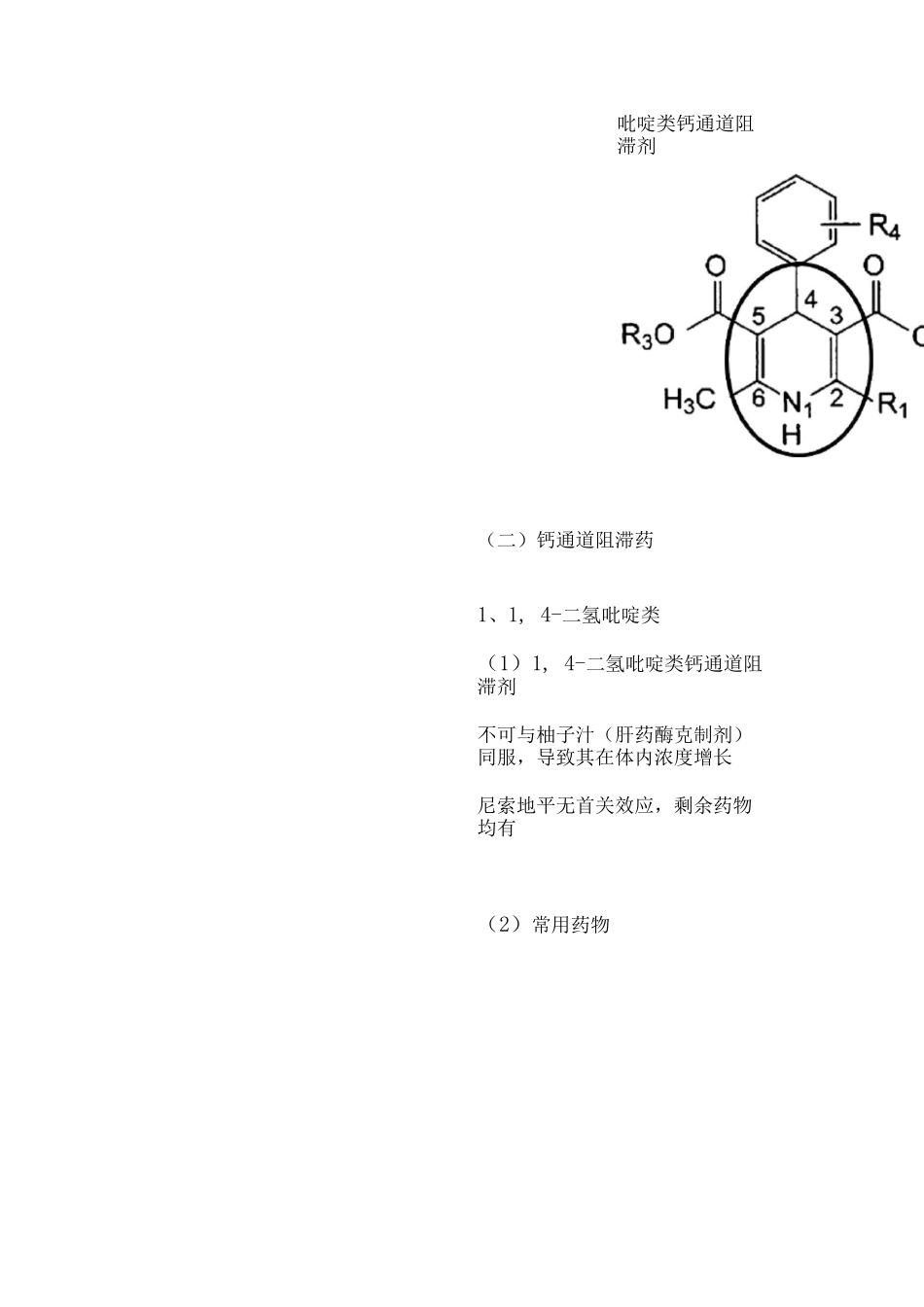 2025年执业药师资格考试药学考试重点循环系统疾病用药_第3页