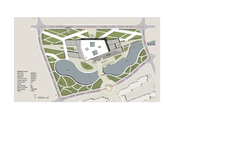 河北工业大学图书馆设计方案_第3页