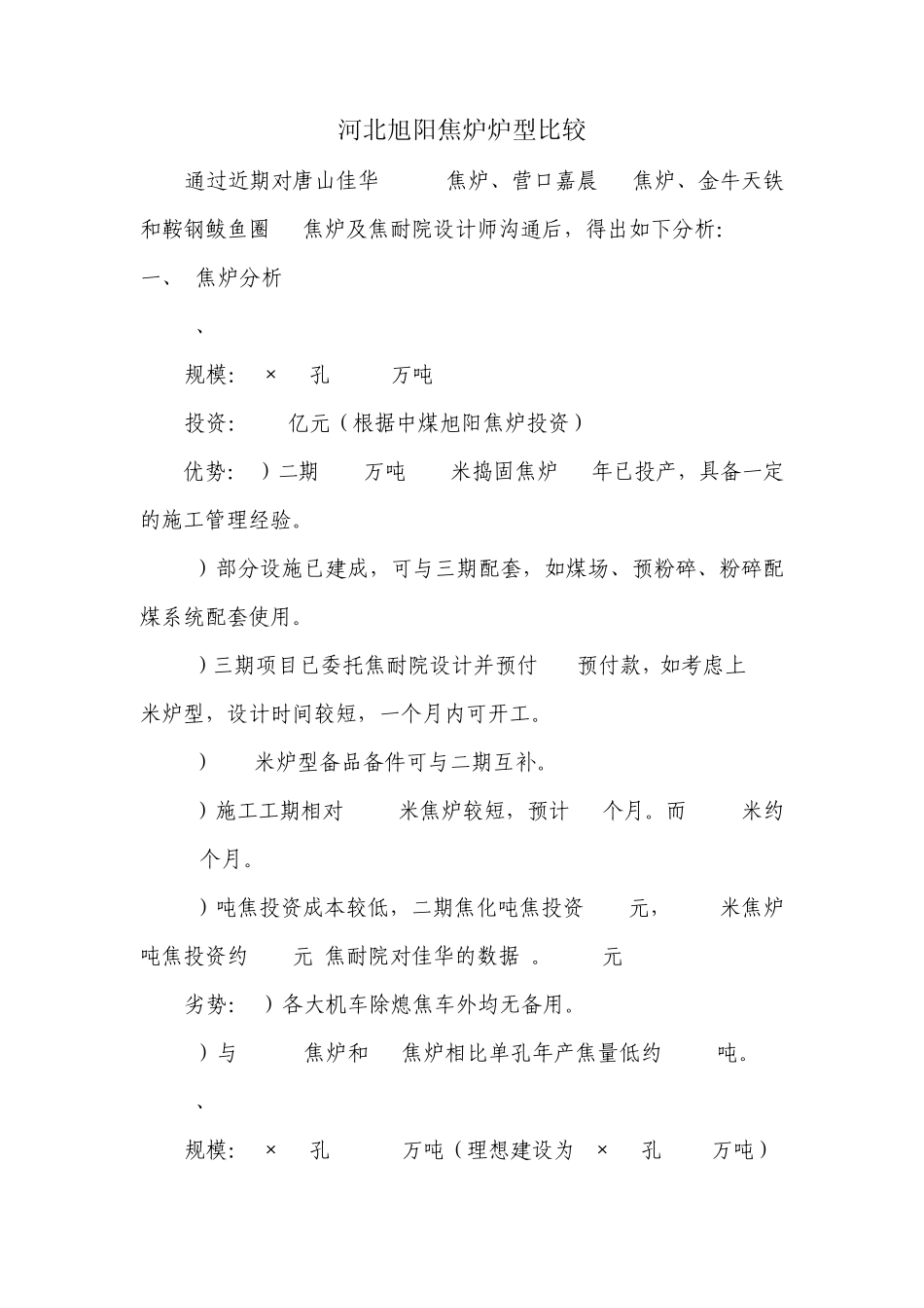 河北旭阳焦炉炉型比较新_第1页