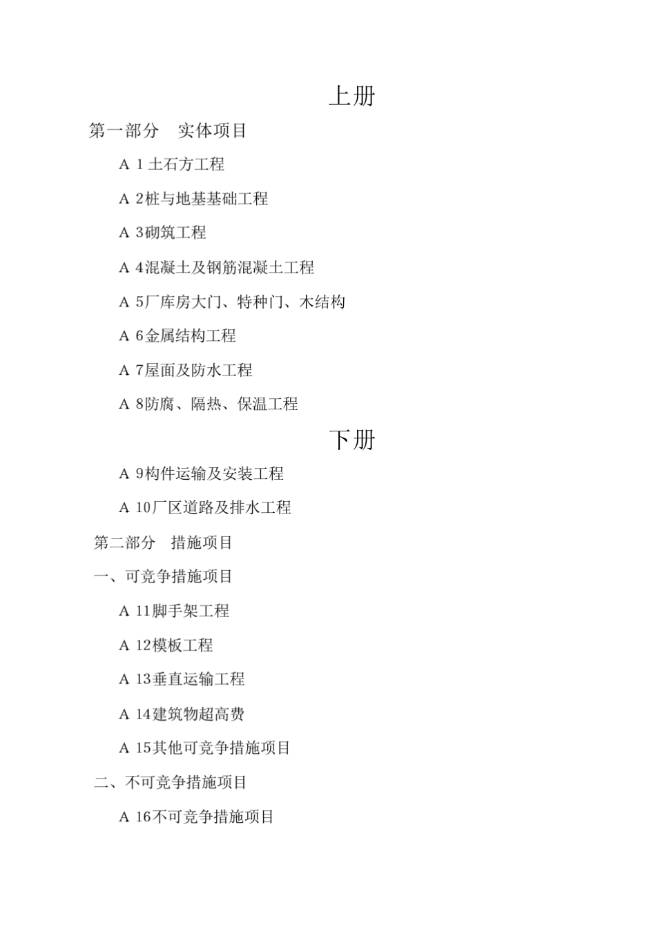 河北省2012定额建筑工程计算规则()_第1页