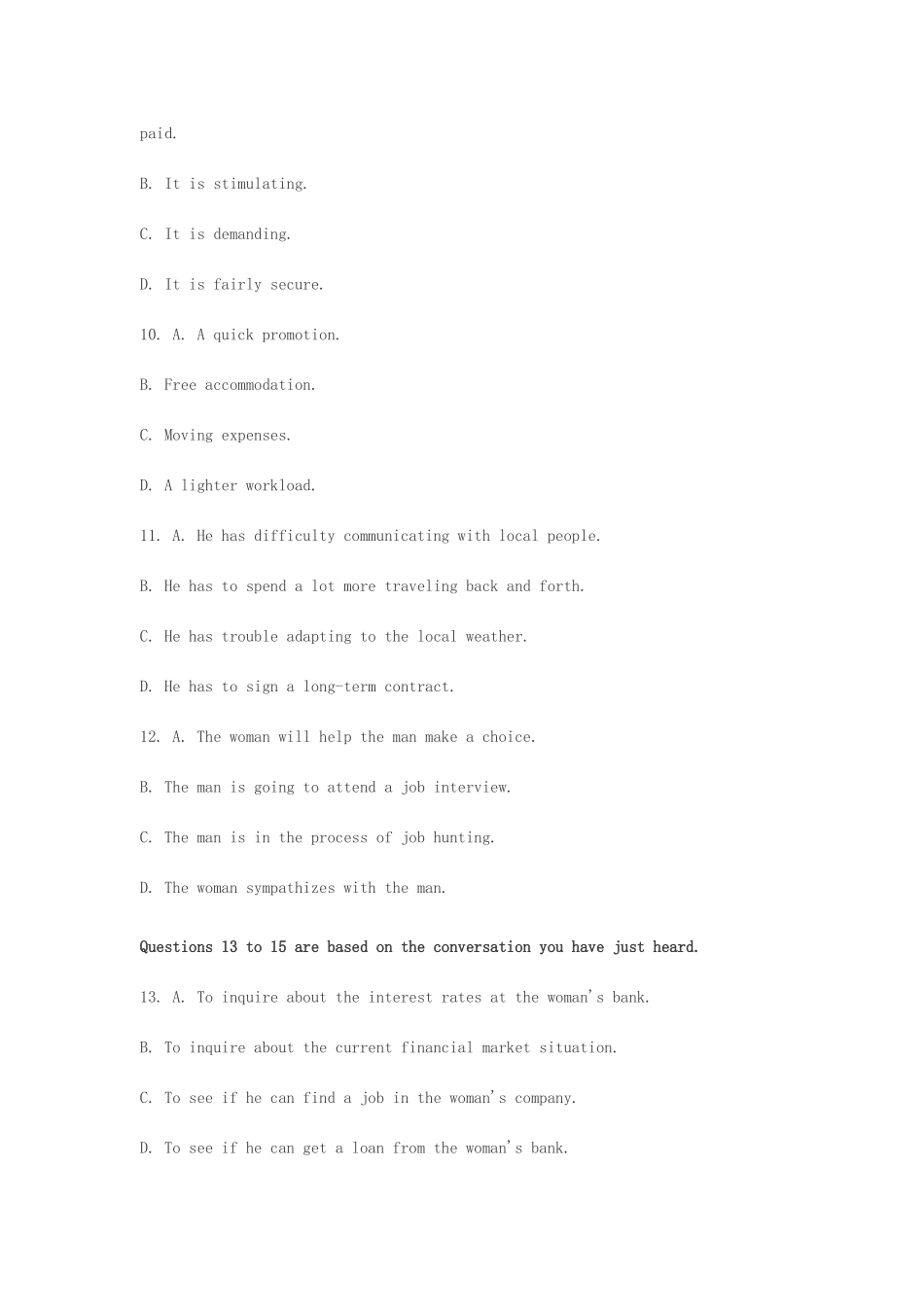 2025年听力六级第套_第3页