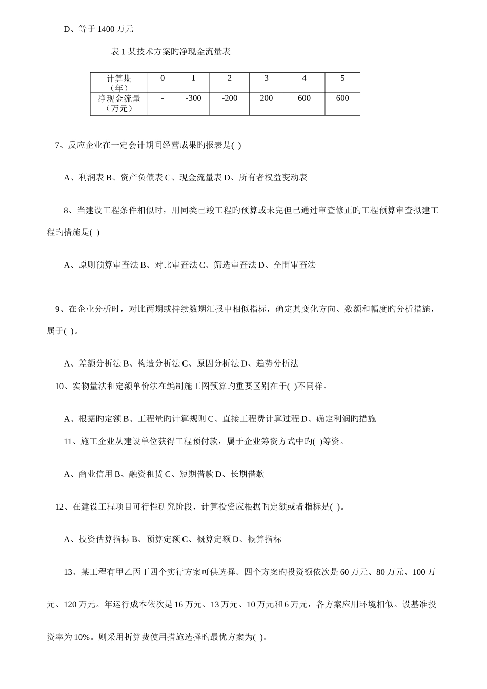 2025年全国一级建造师执业管理与财务知识考试分析_第2页