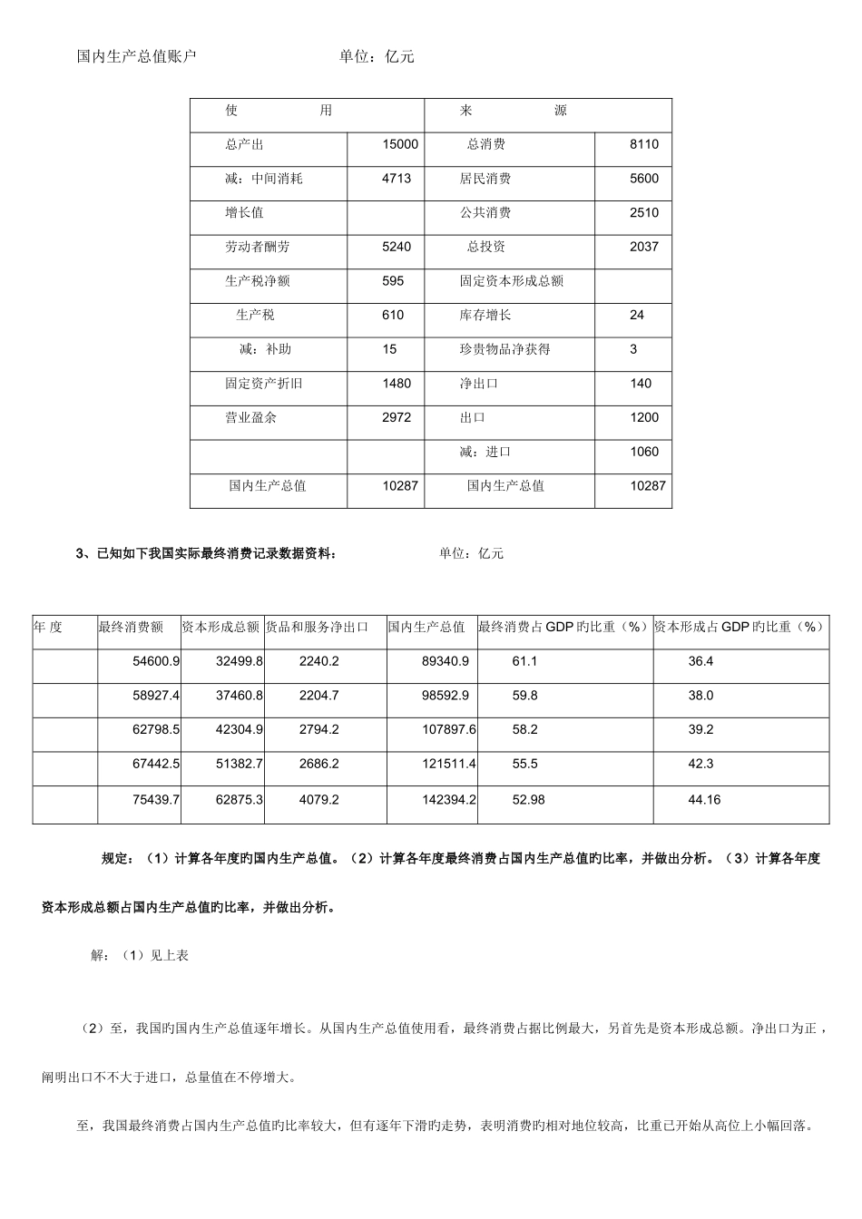 2025年国民经济核算形成性考核作业册答案_第3页