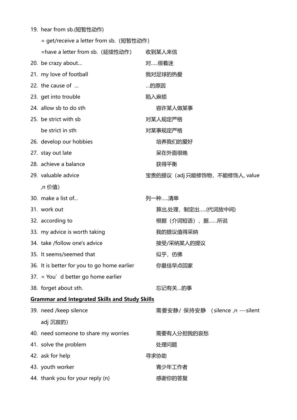 2025年牛津译林九年级上学期英语知识点汇总Unit_第2页